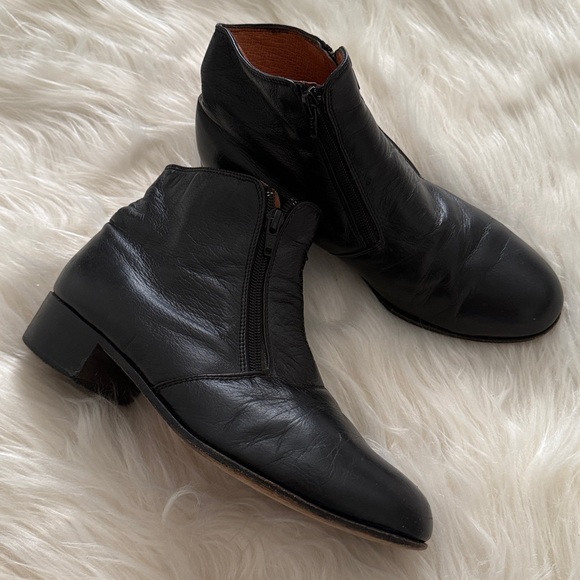 Valentino Genuine Leather Vintage Ankle Boots🔥 - Picture 1 of 12